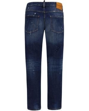 DSquared² Jeans Teddy Cotton - Blue