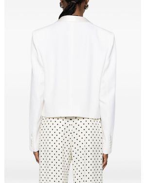 Tom Ford Wool Tuxedo Jacket - White