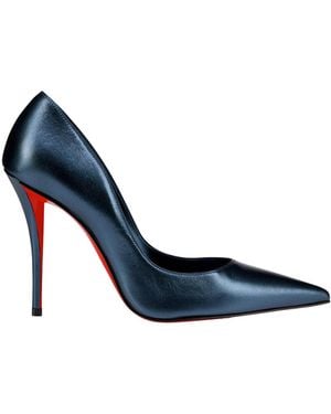 Louboutin With Heel Last Night/Lin Night Leather - Blue