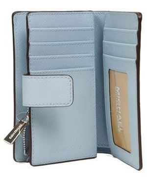 Michael Kors Wallet Leather Bags - Blue