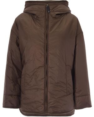 Max Mara Padded Jacket Cleo Polyester - Brown