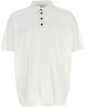 Pal Zileri Cotton Polo Shirt - White