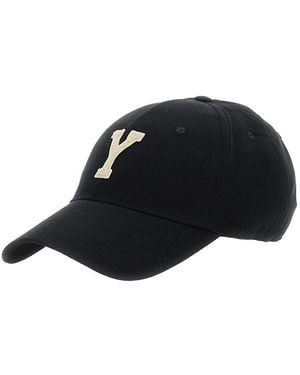 Saint Laurent Baseball Cap Cotton Hat - Black
