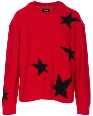 Zadig & Voltaire Markuz Stars Jumper - Red