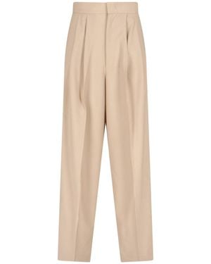 Sa Su Phi Trousers Wool - Natural