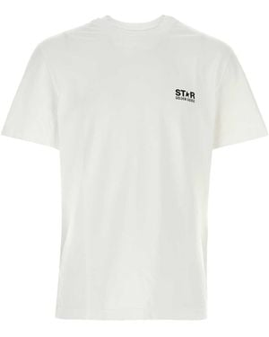 Golden Goose Classic Cotton Crew T-Shirt - White