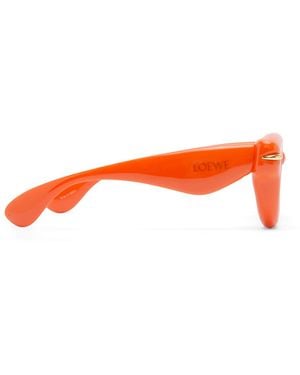 Loewe Lw40118I Inflated 42E Nylon Occhiali Sole - Orange