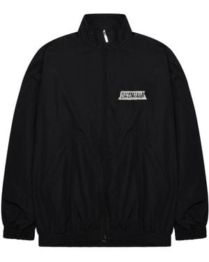 Balenciaga Jacket Masking Tape Cotton - Black