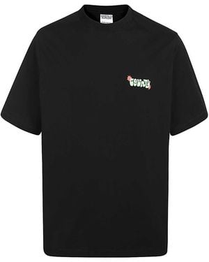 Marcelo Burlon Cotton T-Shirt - Black