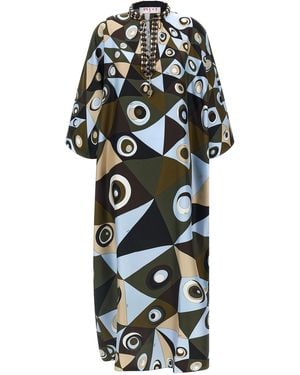 PUCCI Occhi Caftan Dress - Multicolour