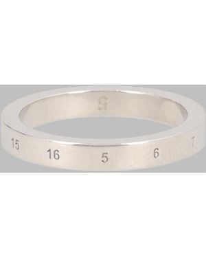 Maison Margiela Ring Numeric Rings - Gray