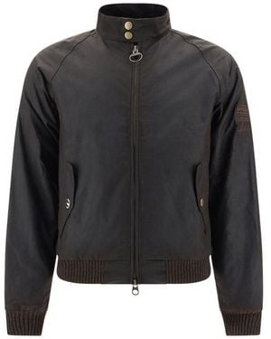 Barbour Merchant Wax Jacket Cotton - Black