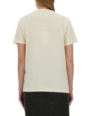 Maison Margiela Jersey T-Shirt Cotton T-Shirts - White