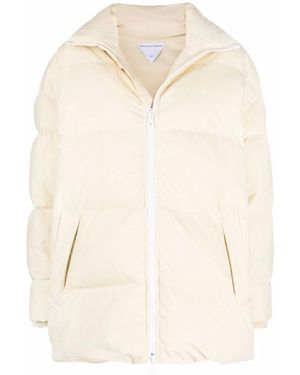 Bottega Veneta Oversized Down Jacket Clothing - Natural