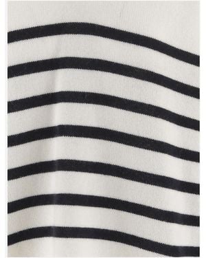Allude Cashmere Striped Jumper Wool - Multicolour