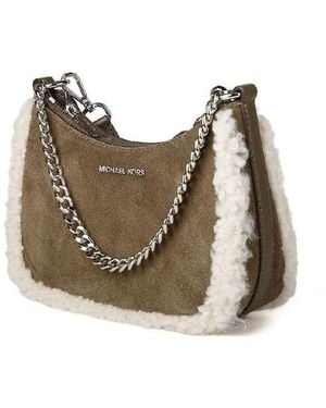 Michael Kors Crossbody Bag Suede Crossbody-Bags - Grey
