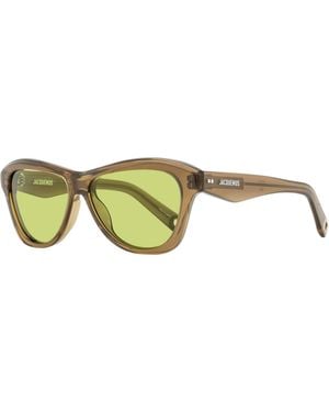 Jacquemus Palmier Sunglasses Jac59S 002 55Mm Plastic (Acetate) - Black