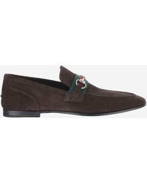 Gucci Loafers Como Suede - Black