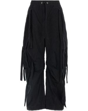 Dolce & Gabbana Cargo Trousers Cotton Polyester Polyamide - Black