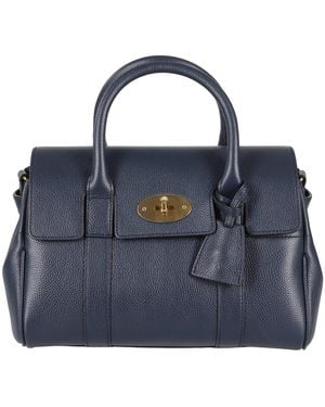 Mulberry Small Bayswater Satchel Scg - Blue