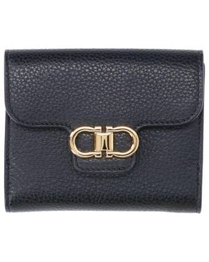 Ferragamo Gancini Wallet - Blue