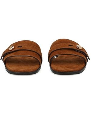 Tory Burch Romy Sandal Leather - Brown