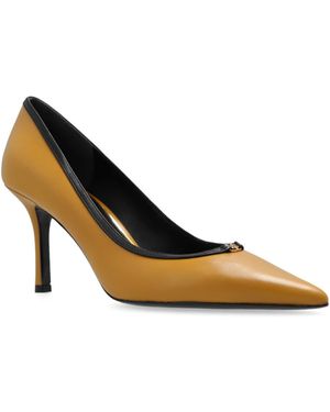 Tory Burch Double T Logo Pumps - White
