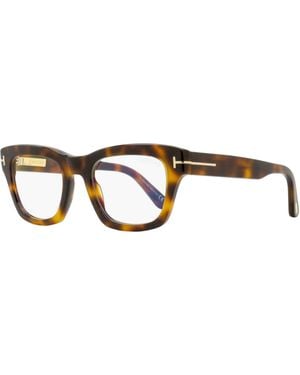 Tom Ford Block Signature Eyeglasses Tf6036-B 053 52Mm Ft6036 Plastic (Acetate) - Black