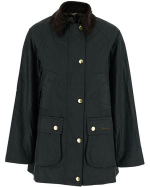 Barbour Jacket Modern Beadnell Coat - Black
