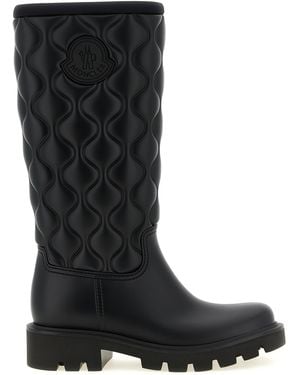 Moncler 'kickstream High' Rain Boots - Black