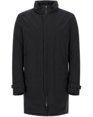 Herno Pro-Meteo Parka Polyester Down Jacket, Parka, Casual Jackets - Black