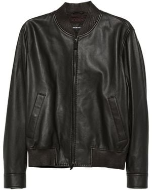 Emporio Armani Leather jackets for Men | Online Sale up to