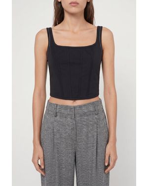 Brunello Cucinelli Fitted Cotton Shirt - Black