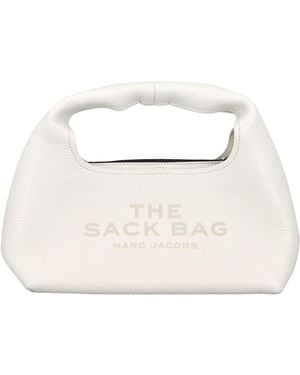 Marc Jacobs The Mini Sack Bag Cow Leather Tote - Natural