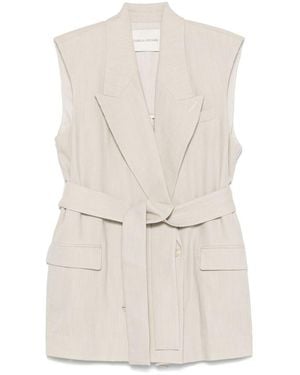 Camilla & Marc Waistcoat - Natural