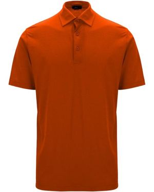 Herno Polo Jpl00115U-52005 Clothing - Orange