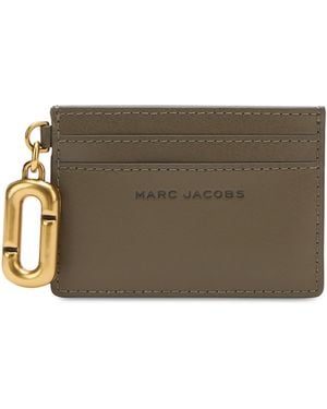 Marc Jacobs Card Holder J Marc Leather Cow Hide Wallets & Purses - Brown