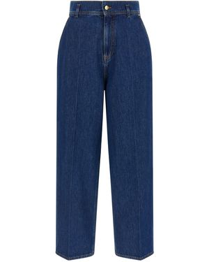 Alberta Ferretti Iriscut Jeans - Blue