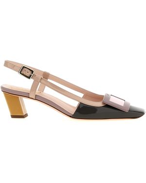 Roger Vivier 'Lacquered' Slingback - Multicolour