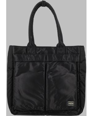 Porter-Yoshida and Co Tote Bag Tanker Carrying Polyamide Handbags - Black