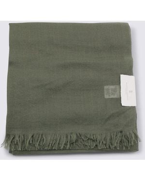 Brunello Cucinelli Linen Scarves - Green