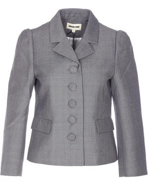 ShuShu/Tong Lapel Short Jacket - Gray