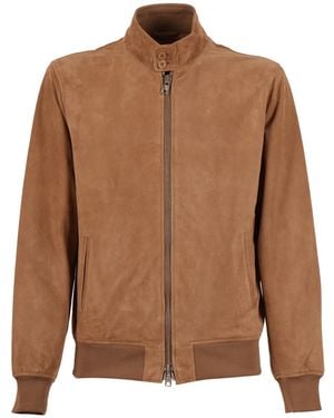 Schott Nyc Leather Jacket - Brown