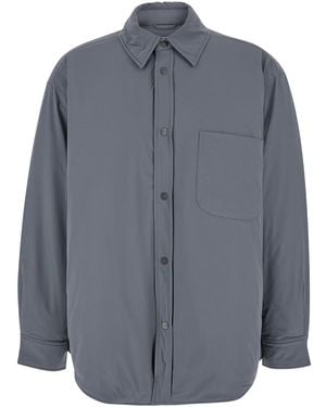 Autry Jacket With Patch Pocket - Blue