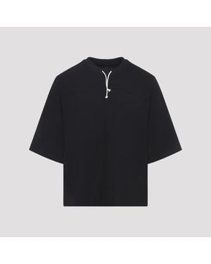 Mordecai Cord Band T-Shirt Cotton Tshirt - Black