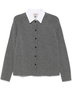 Semicouture Albachiara Cardigan - Grey