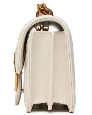 Pinko Crossbody Bag-Ivory Sheep Leather - White