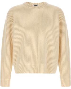 Jil Sander Wool Cardigan Clothing - Natural