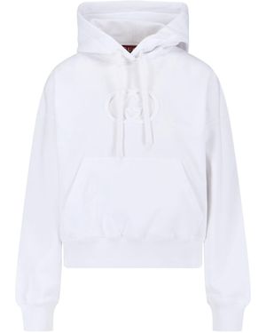 Gucci Gg Hoodie - White