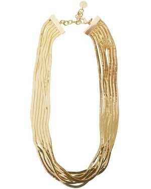 ネックレス・ペンダント SILVIA GNECCHI SS25 IMPERIAL LONG NECKLACE (038 GOLD) SMALL IMPERIAL GOLD NECKLACE | CULT MIA | Silvia Gnecchi